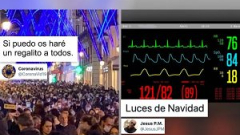 "Las próximas luces de Navidad, las del techo del hospital"