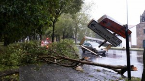 La borrasca Kirk impacta con fuerza en España y deja vientos de hasta 205 km/h