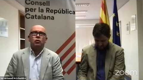 Rueda de prensa del exconseller Toni Comín y el abogado de Puigdemont, Gonzalo Boye