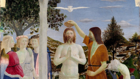 'El bautismo de Cristo', de Piero della Francesca .