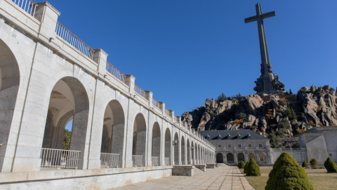 Imagen de archivo de la abadía benedicta del Valle de los Caídos en San Lorenzo de El Escorial, Rafael.