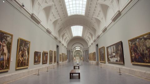 Sala museo del Prado