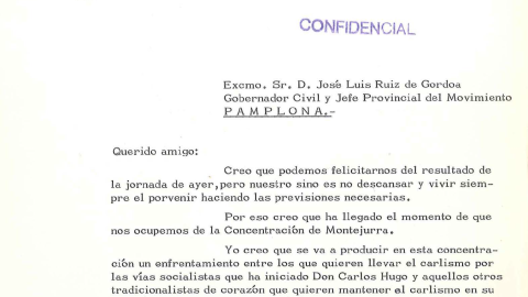 Extracto de los documentos de la 'Operación Montejurra 76' a los que 'Público' ha tenido acceso.