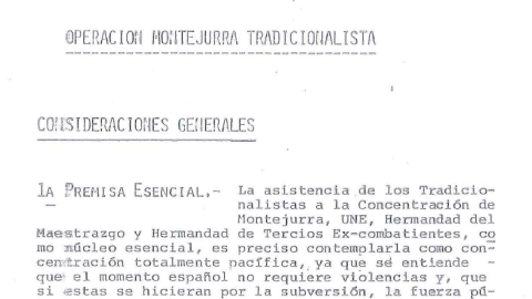 Extracto de los documentos de la 'Operación Reconquista' a los que 'Público' ha tenido acceso.