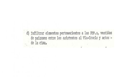 Extracto de los documentos de la 'Operación Reconquista' a los que 'Público' ha tenido acceso.