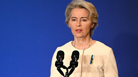 La presidenta de la Comisión Europea, Ursula von der Leyen, en una imagen de archivo.