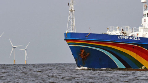 Barco Esperanza, de Greenpeace.