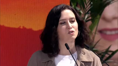 Ayuso asegura que "el socialismo es una máquina imparable de provocar pobreza"