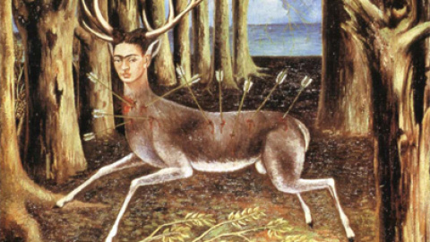 El venado herido de Frida Kahlo