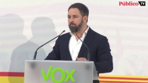 Santiago Abascal insiste en que el Ejército intercepte pateras