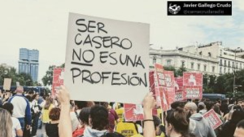 "Ser casero no es una profesión": los carteles y lemas más ingeniosos de la manifestación por la vivienda