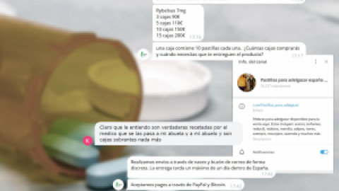 El mercado ilegal de fármacos "para adelgazar" se pasa a 'apps' de mensajería y redes: "Pierde cinco kilos en dos meses"