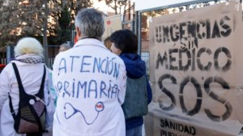 Los madrileños se plantan contra el estrangulamiento de la sanidad pública: "Ya se está cobrando vidas"