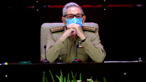 Raúl Castro, en el VIII Congreso del Partido Comunista de Cuba, celebrado en La Habana.