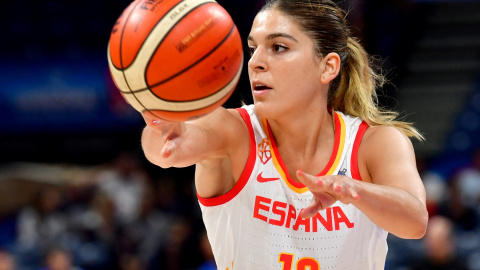 La exjugadora de baloncesto española Marta Xargay durante un partido del Eurobasket 2019.