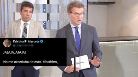 Cuando preguntaron a Feijóo por Zaplana y respondió pidiendo respeto... para la cerámica y el esmalte de Castellón