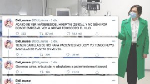 El hilo indignado de una enfermera sobre los despropósitos del hospital de emergencias de Ayuso