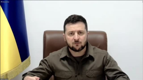 Zelensky: "Parece que estamos en abril de 1937, cuando todo el mundo se enteró de lo que pasó en Guernica"