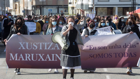 Protesta mujeres Lugo