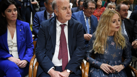 El juez jubilado Manuel García-Castellón durante una entrega de premios en Madrid.