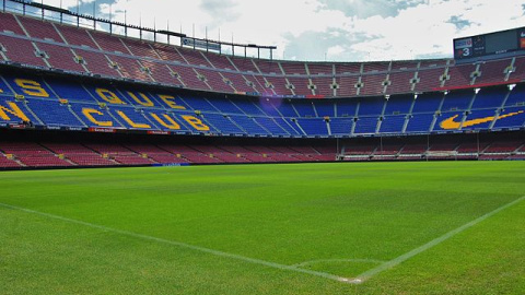 El Camp Nou.