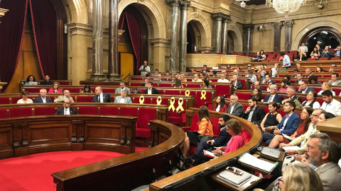 Imagen del Pleno en el Parlament de Catalunya. / Europa Press