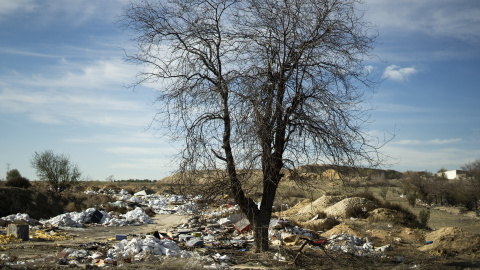 Imagen de los alrededores del vertedero de Valdemingómez.