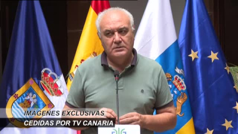 El director del PEVOLCA pide tranquilidad y dice que "estamos ante una erupción típica de Canarias"