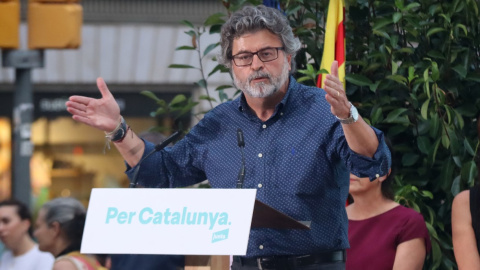 07/2023 - Antoni Castellà, en un acte de campanya de Junts.