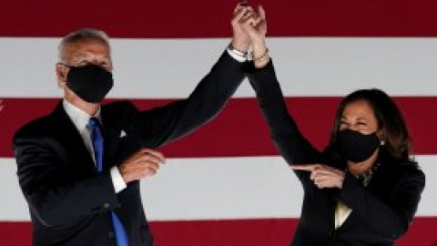 100 días de mascarilla: la receta de Joe Biden y Kamala Harris para frenar el coronavirus