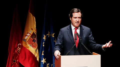 Antonio Garamendi, presidente de la CEOE, en una imagen reciente. (JESÚS DIGES | EFE)