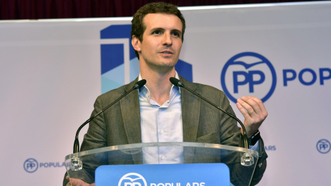 El candidato a la presidencia del PP, Pablo Casado./EFE