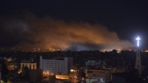 Al menos 13 muertos y 57 heridos por un bombardeo israelí en las inmediaciones de un hospital de Beirut