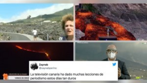 Aplausos a la cobertura de la Radio Televisión Canaria en La Palma: "Después dirá la ultraderecha que la tv pública es un derroche"