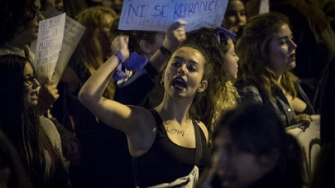 Manifestación feminista del 8M en España