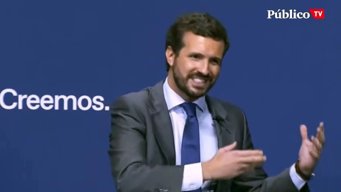 Casado pone de ejemplo a un Sarkozy corrupto