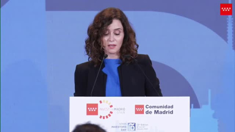 Ayuso aprueba un "incentivo fiscal" para nuevos inversores en la Comunidad de Madrid