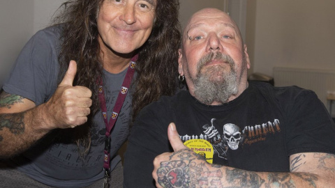 Steve Harris Paul Di'Anno