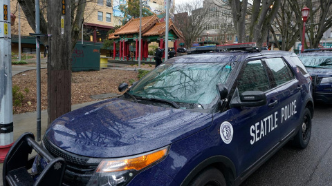 Un coche de la Policía de Seattle en una imagen de archivo.