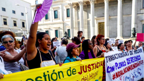 Trabajadoras del hogar