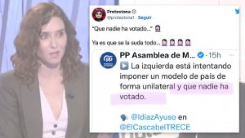 La última barbaridad de Ayuso no es una broma: sobrepasa todas las líneas al imitar los discursos más radicales de Trump y Bolsonaro