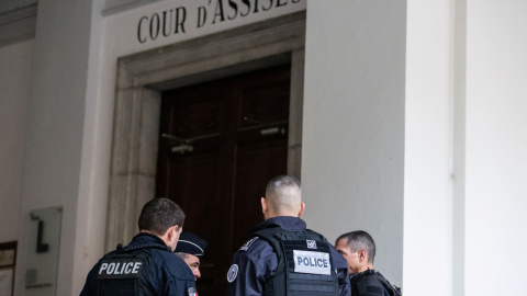 Imagen de archivo de agentes de la Policía francesa