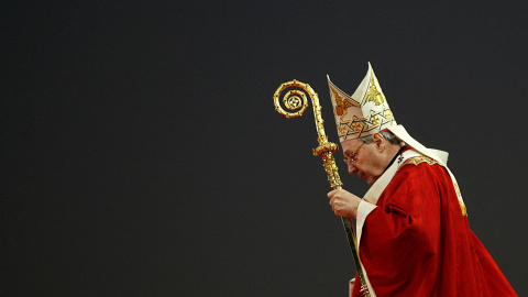 El cardenal George Pell, líder de la Iglesia en Australia, en una imagen de archivo en Sidney.