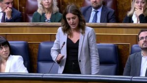 Irene Montero a Vox: "A estos fascistas se les para con derechos"