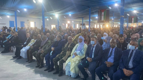 XVI Congreso del Frente Polisario en Tinduf, a 13 de enero de 2023.