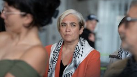 Ada Colau: "Estoy aquí por los derechos del pueblo Palestino, pero también por la humanidad y por mis propios hijos"