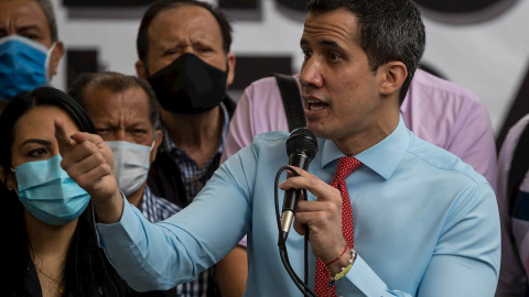 El jefe del Parlamento de Venezuela, Juan Guaidó.