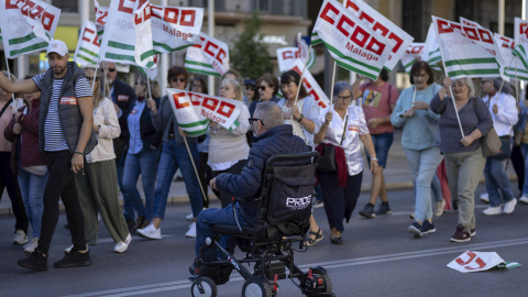 manifestación pensionistas