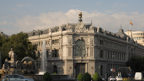 Fachada del Banco de España. Wikipedia