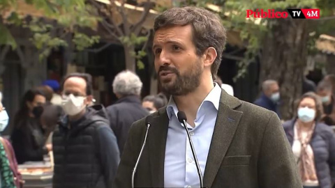 Pablo Casado condena las amenazas a Pablo Iglesias, Marlaska y MarÃ­a GÃ¡mez